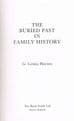 The Buried Past In Family History HAYNES, G.Letitia