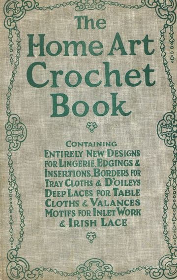 The Home Art Crochet Book Klickman. Flora (editor)