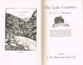 The Lake Counties COLLINGWOOD, W. G. (E. Fitch, Editor)