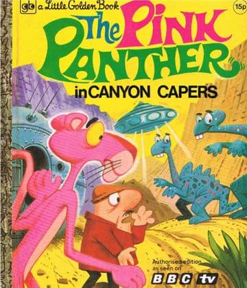 The Pink Panther in Canyon Capers (A Little Golden Book) TV tie-in.