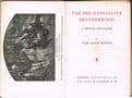 The Pre-Raphaelite Brotherhood - A Critical Monograph (The Popular Library of Art) HUEFFER, Ford Mad