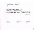 The Stanley Book 1 of Do It Yourself Furniture and Fitments  MATTHEWS, John