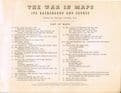 The War in Maps: Its Background and Course  GOODALL, George (Editor)