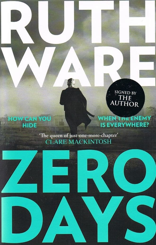 WARE, Ruth  Zero Days (signed first edition)