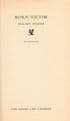 WAUGH, Hillary Born Victim (PAN Books X414)