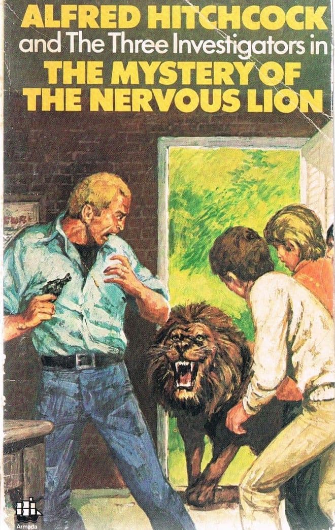 WEST, Nick  Alfred Hitchcock and the Three Investigators in The Mystery of the Nervous Lion.