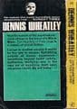 WHEATLEY, Dennis  The Haunting of Toby Jugg