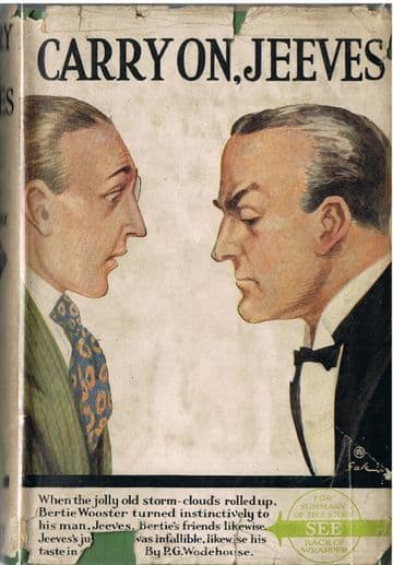 WODEHOUSE, P. G. Carry On, Jeeves
