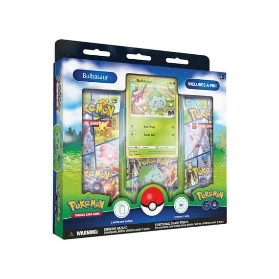 Pokémon TCG: Pokémon GO Pin Collection (Bulbasaur) | Neo Cards & Collectables