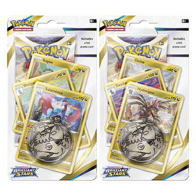 Pokemon Brilliant Stars Premium Booster Pack Blister