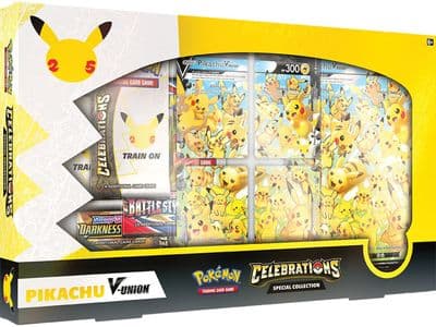 Pokemon Celebrations Pikachu V-Union Special Collection