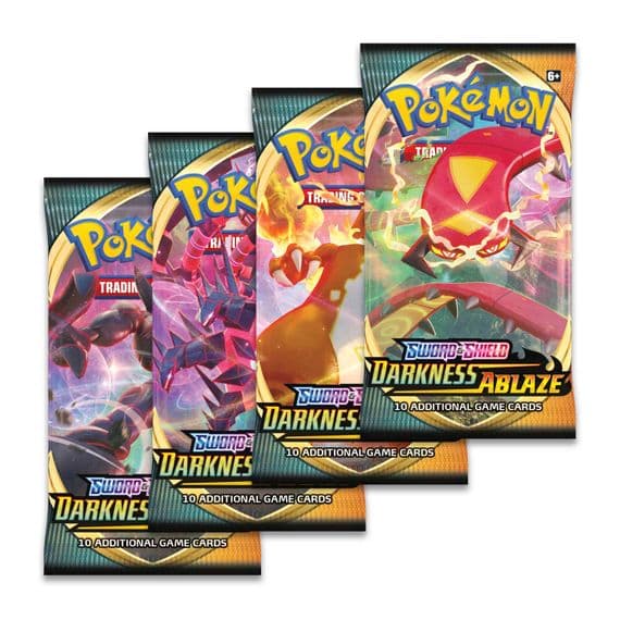 Pokemon Darkness Ablaze Booster Packs