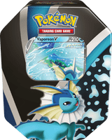 Pokemon Eevee Evolutions Tin - Flareon Jolteon Vaporeon