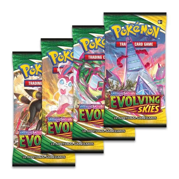 Pokemon Evolving Skies Booster Packs