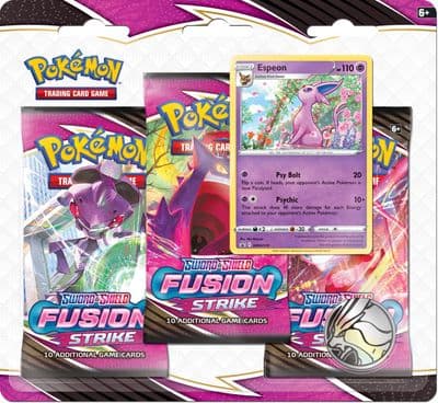 Pokemon Fusion Strike 3 Booster Pack Blister