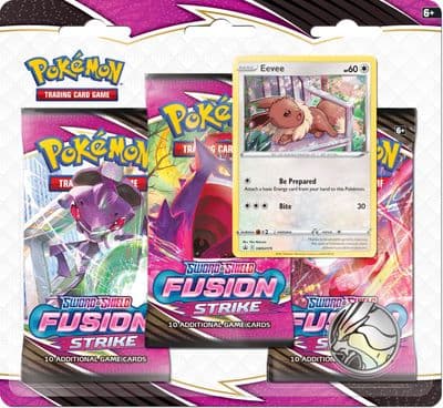 Pokemon Fusion Strike 3 Booster Pack Blister (Eevee)