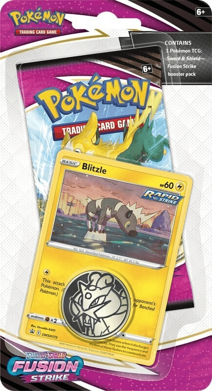Pokemon Fusion Strike Blitzle Booster Blister