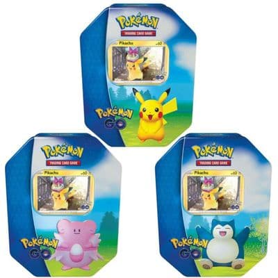 Pokemon GO Tin - Blissey, Pikachu, Snorlax