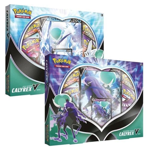 Pokemon Ice / Shadow Rider Calyrex V Box