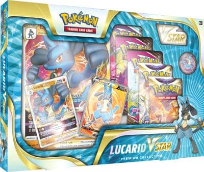 Pokemon Lucario VSTAR Premium Collection Box