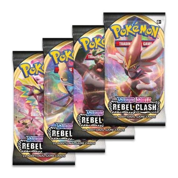 Pokemon Rebel Clash Booster Packs