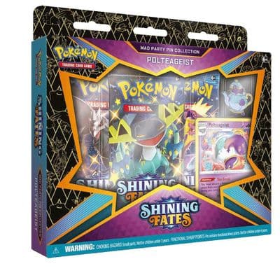Pokemon Shining Fates Mad Party Pin Collection - Polteageist