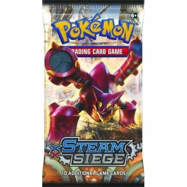 Pokemon Steam Siege Booster Packs