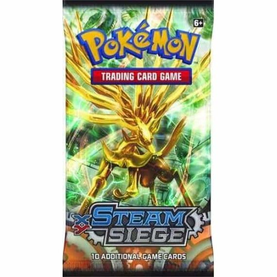Pokemon Steam Siege Booster Packs