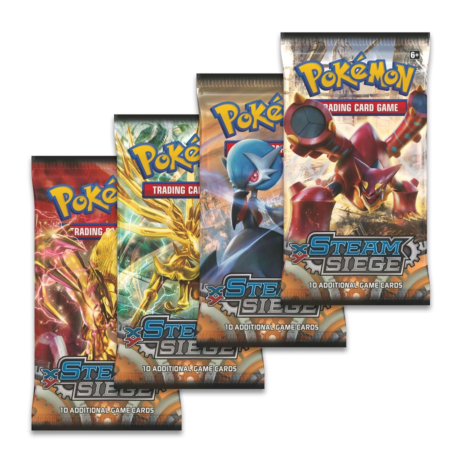 Pokemon Steam Siege Booster Packs