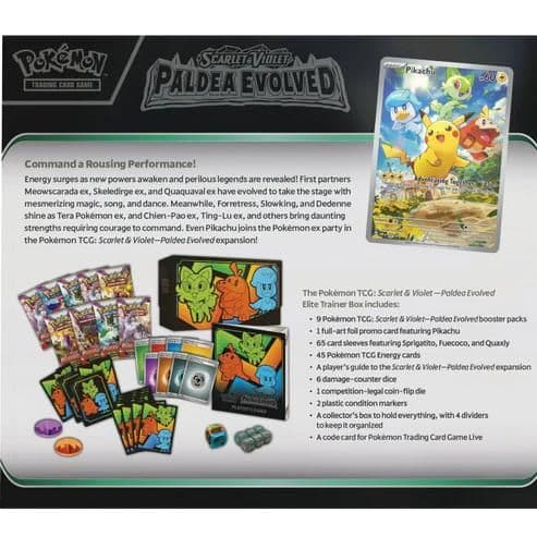 thumbnail image 2 of Pokémon ETB Trainer Set Evoluzioni A Paldea - Italian Language Version (2023) 2 of 6