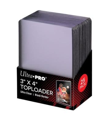 Ultra PRO Black Border Toploaders (3