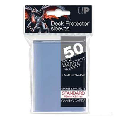 Ultra PRO Clear Standard Deck Protector Sleeves (50)