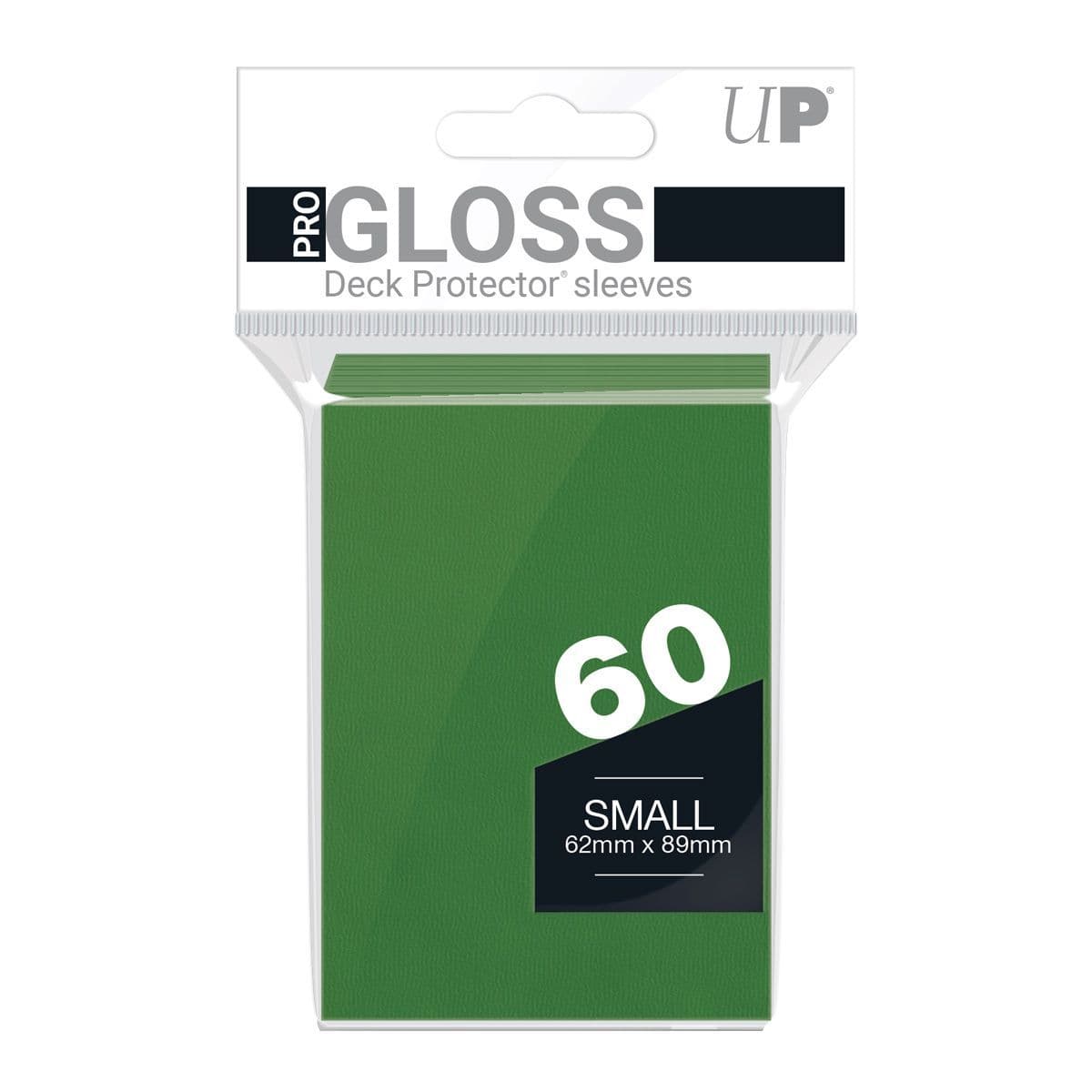 Ultra PRO Gloss Green Small Deck Protector Sleeves 60