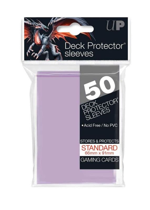 Ultra PRO Lilac Standard Deck Protector Sleeves (50)