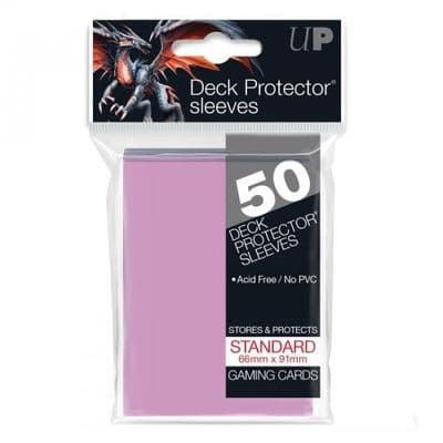 Ultra PRO Pink Standard Deck Protector Sleeves (50)