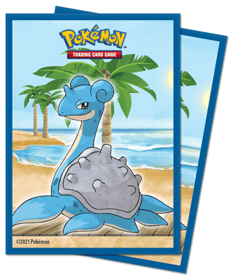 Ultra Pro Pokemon Deck Protectors Standard Size Card Sleeves (65) - Pokemon Gallery Series Seaside