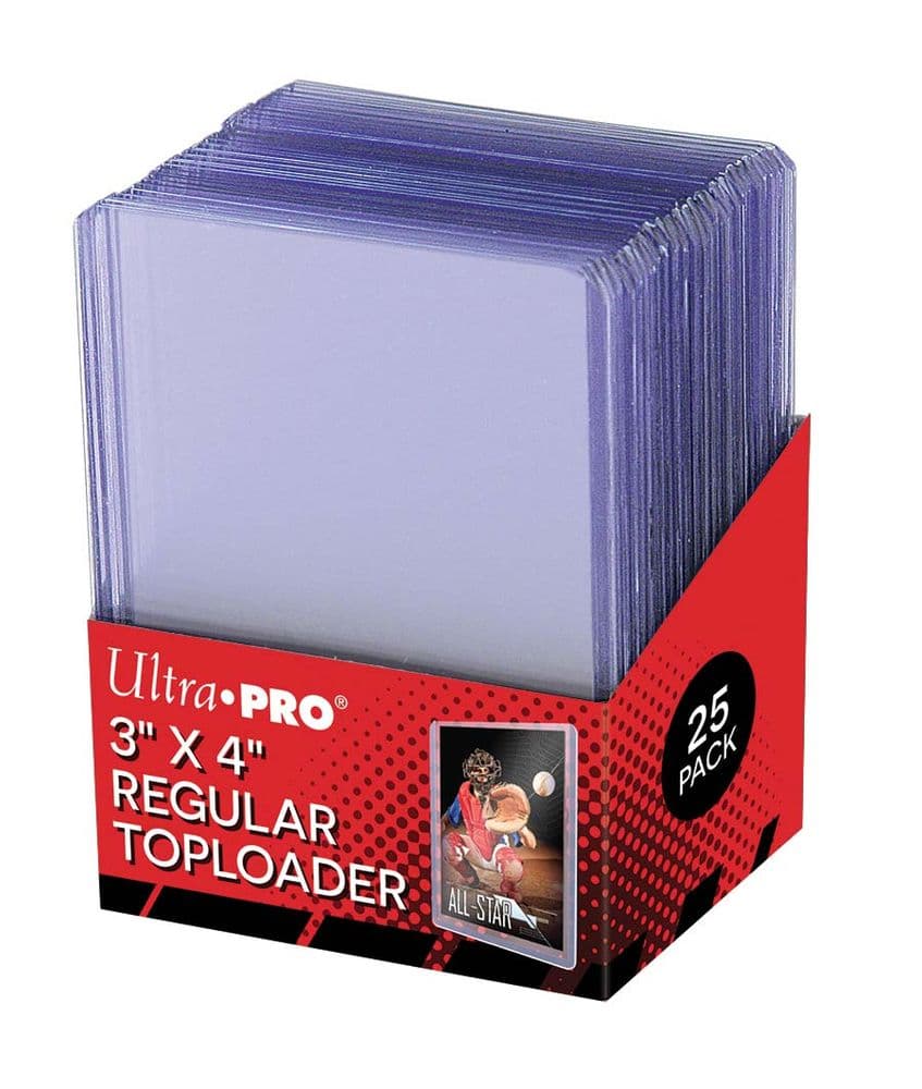 Ultra PRO Regular Toploaders 3" x 4" 25