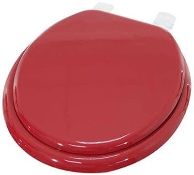 AQUACLOAK High Gloss Red Toilet Seat