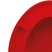 Bemis Buxton Ultra-Fix Toilet Seat Chicago Red