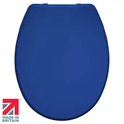 Bemis Buxton Ultra-Fix Toilet Seat Indigo Blue