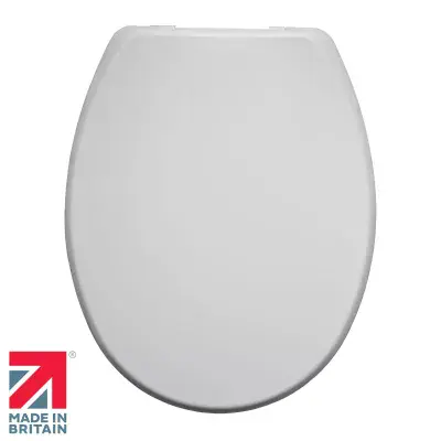 Bemis Buxton Ultra-Fix Toilet Seat Whisper Grey