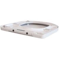 D Shaped Soft Close Rainbow Middle Style ( Blue ) Toilet Seat
