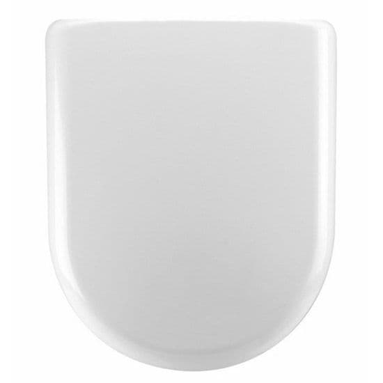 D Shaped Soft Close Toilet Seat with Top Fixings