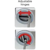 EuroShowers PP Pearl Toilet Seat with Bottom Fixings