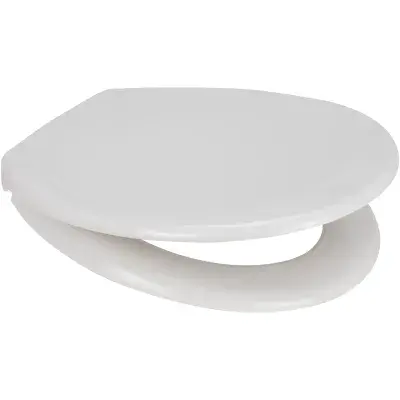 EuroShowers PP Pearl Toilet Seat with Bottom Fixings