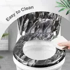 Rock Pattern Soft Close Toilet Seat