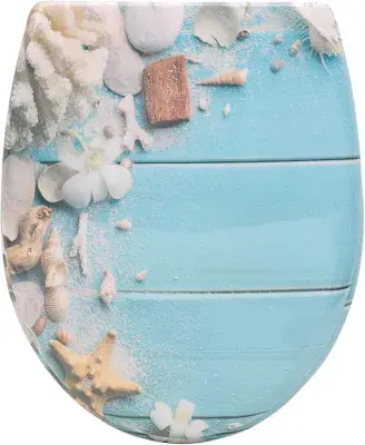 Sandy Beach Soft Close Toilet Seat