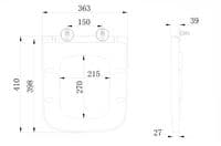 Scudo Luxury Heavyweight Toilet Seat