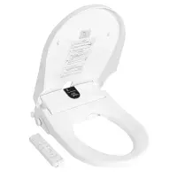 Smart Toilet Seat Electronic Heated Air Drying Bidet Seat with Remote Control