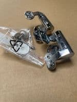 Soft Close Toilet Seat Hinge Set Bottom Fixing